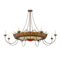 Meyda Tiffany Stanley 18 Light 84" Wide Taper Candle Style Chandelier