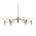 Meyda Tiffany Blanca 6 Light 32" Wide Chandelier