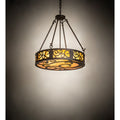 Meyda Tiffany Dean 3 Light 24" Wide Pendant