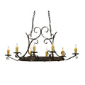 Meyda Tiffany 8 Light 52 Inch Long Chandelier