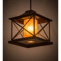 Meyda Tiffany Contemplation 23" Wide Pillar Candle Pendant