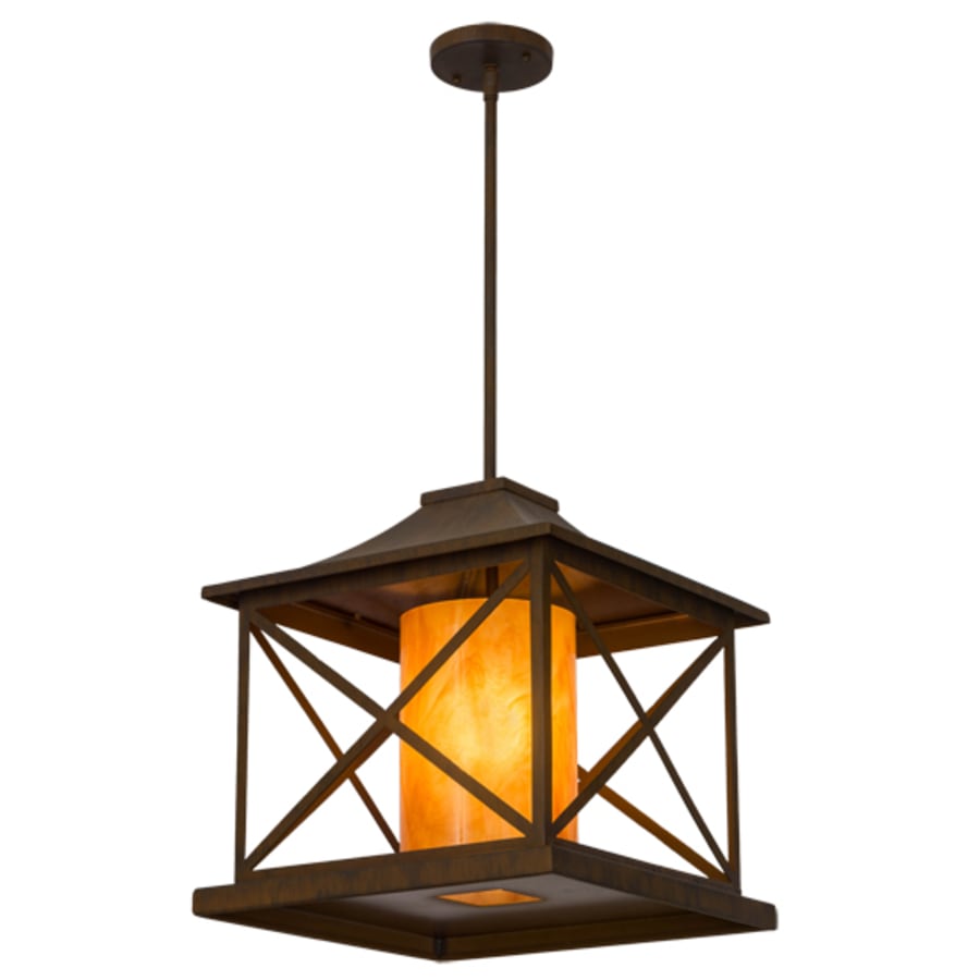 Meyda Tiffany Contemplation 23" Wide Pillar Candle Pendant