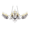 Meyda Tiffany Kean 20 Light 34" Wide Taper Candle Style Chandelier