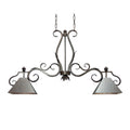 Meyda Tiffany Pedra 2 Light 48" Wide Linear Pendant