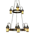 Meyda Tiffany Algonquin 9 Light 48" Wide Chandelier