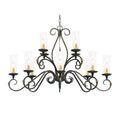 Meyda Tiffany Zola 12 Light 30" Wide Taper Candle Style Chandelier