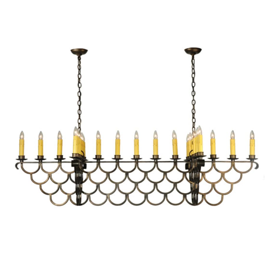 Meyda Tiffany Picadilly 23 Light 32" Wide Taper Candle Style Chandelier