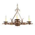 Meyda Tiffany Elianna 12 Light 24" Wide Taper Candle Style Chandelier