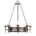 Meyda Tiffany Majella 8 Light 42" Wide Taper Candle Style Chandelier