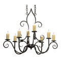 Meyda Tiffany Clifton 8 Light 26" Wide Taper Candle Style Chandelier