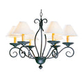 Meyda Tiffany Sienna 6 Light 26" Wide Chandelier