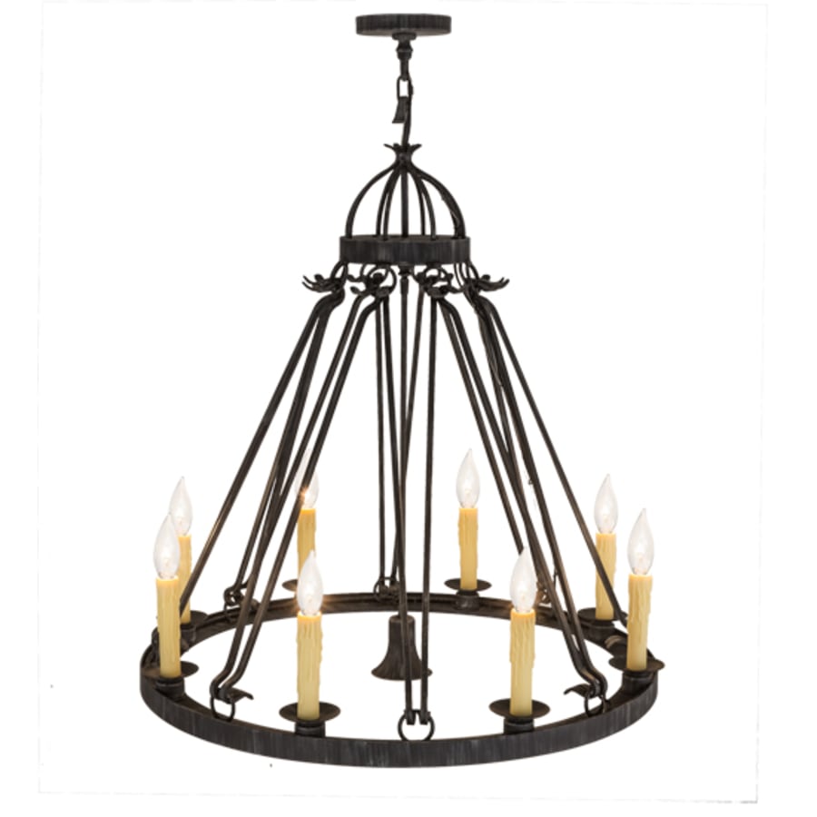 Meyda Tiffany Lakeshore 36" Wide Taper Candle Style Chandelier