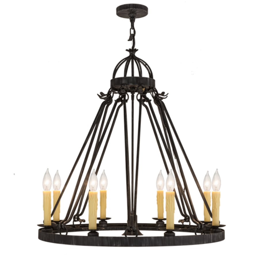 Meyda Tiffany Lakeshore 36" Wide Taper Candle Style Chandelier