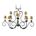 Meyda Tiffany Claire 10 Light 48" Wide Chandelier