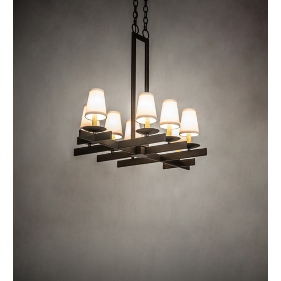 Meyda Tiffany Dante 8 Light 22" Wide Chandelier