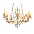 Meyda Tiffany Kimberly 10 Light 17" Wide Taper Candle Style Chandelier