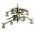 Meyda Tiffany Pine Branch Valley View 12 Light 50" Wide Chandelier