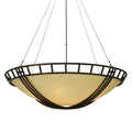 Meyda Tiffany Flowing Cross 12 Light 60" Wide Pendant