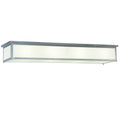 Meyda Tiffany Lumina 8 Light 72" Wide Flush Mount Ceiling Fixture - Sparkle Silver Finish - GU24 Bulb Base