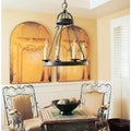 Meyda Tiffany Lakeshore 4 Light 24" Wide Taper Candle Style Chandelier