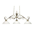 Meyda Tiffany Orleans 3 Light 48" Wide Linear Pendant