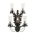 Meyda Tiffany French 5 Light 28" Tall Wall Sconce