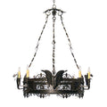 Meyda Tiffany Dragone 8 Light 46" Wide Taper Candle Style Chandelier