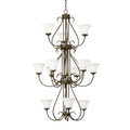 Meyda Tiffany Jaqueline 12 Light 36" Wide Chandelier