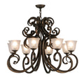 Meyda Tiffany Belvedere 8 Light 37" Wide Chandelier