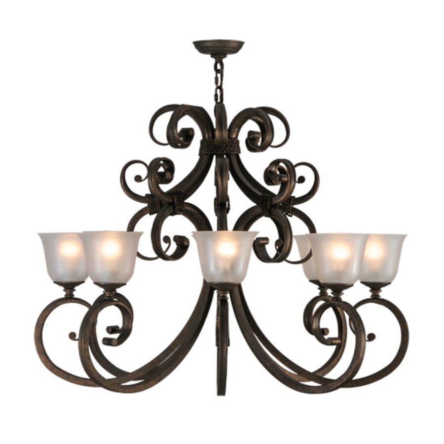 Meyda Tiffany Belvedere 8 Light 37" Wide Chandelier