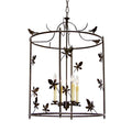 Meyda Tiffany Jillian 4 Light 25" Wide Taper Candle Style Chandelier