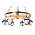 Meyda Tiffany Silverton 6 Light 58" Wide Chandelier