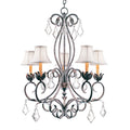 Meyda Tiffany Felicia 5 Light 28" Wide Crystal Chandelier
