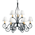Meyda Tiffany Grace 9 Light 26" Wide Chandelier