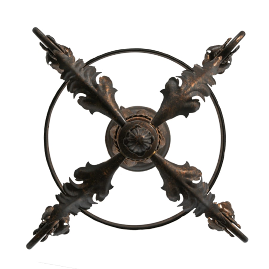 Meyda Tiffany Antonia 4 Light 18" Wide Taper Candle Style Chandelier