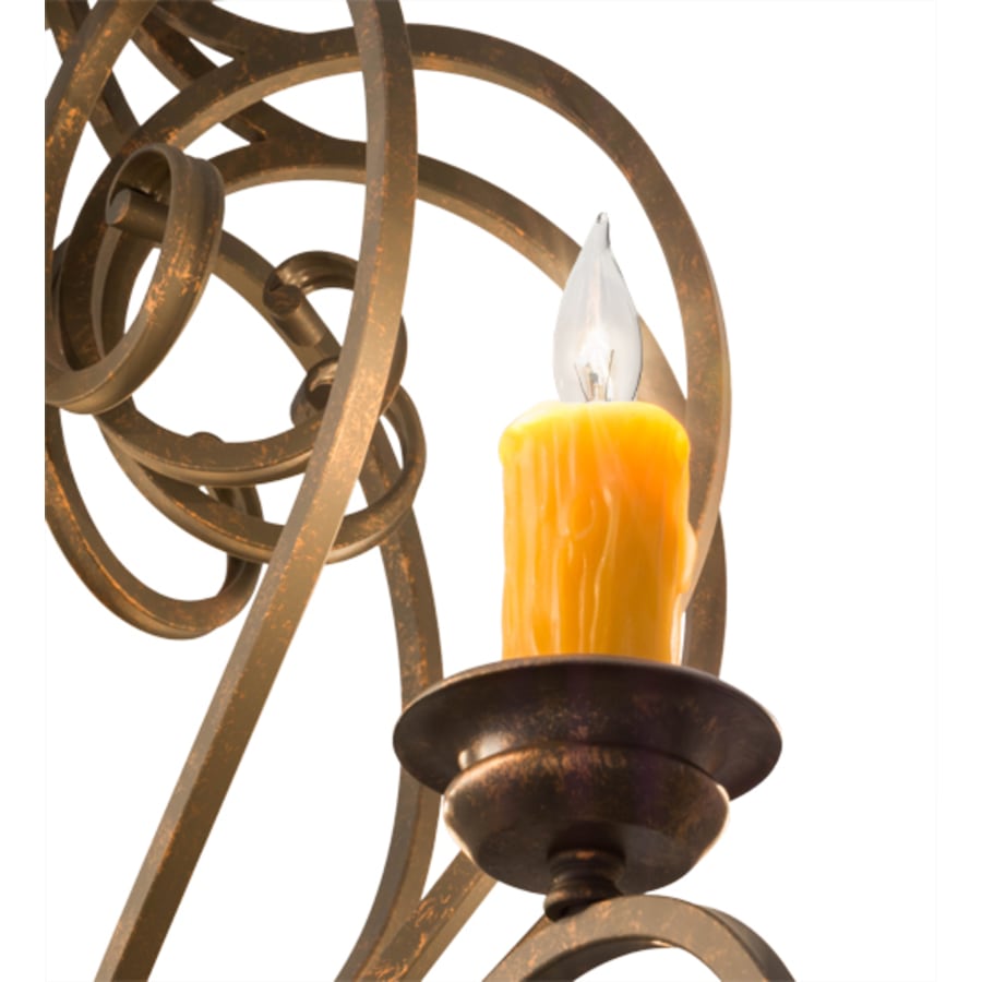 Meyda Tiffany Fernando 10 Light 42" Wide Taper Candle Style Chandelier
