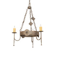 Meyda Tiffany San Marino 3 Light 30" Wide Taper Candle Style Chandelier