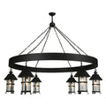 Meyda Tiffany Rutland 6 Light 66" Wide Chandelier