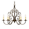 Meyda Tiffany Eve 6 Light 28" Wide Taper Candle Style Chandelier