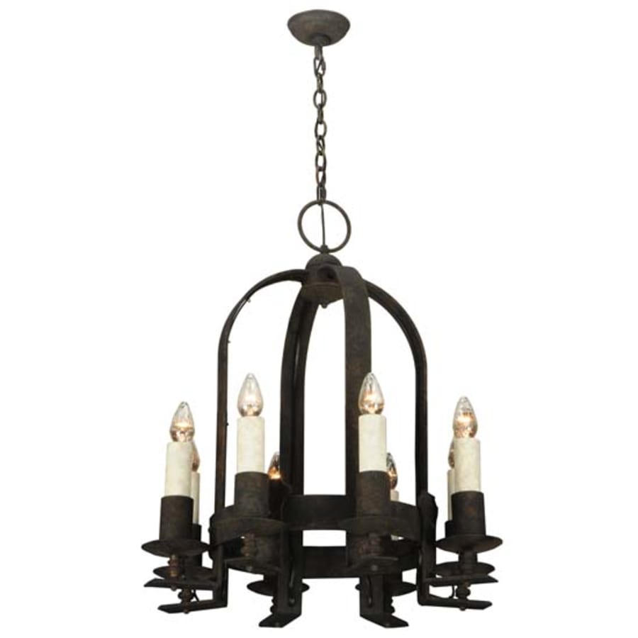 Meyda Tiffany Aragon 8 Light 26" Wide Taper Candle Style Chandelier