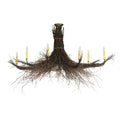 Meyda Tiffany Twigs 8 Light 64" Wide Taper Candle Style Chandelier