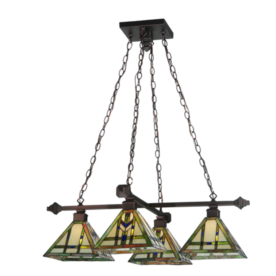 Meyda Tiffany Prairie Wheat 4 Light 51" Wide Chandelier