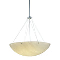 Meyda Tiffany 36" W Cypola Alabaster Inverted Pendant