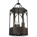 Meyda Tiffany Woolf 3 Light 20" Wide Pillar Candle Pendant