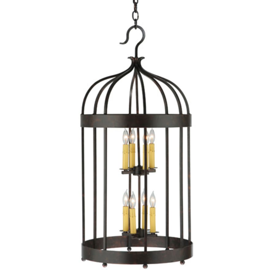 Meyda Tiffany Muse 8 Light 18" Wide Taper Candle Pendant