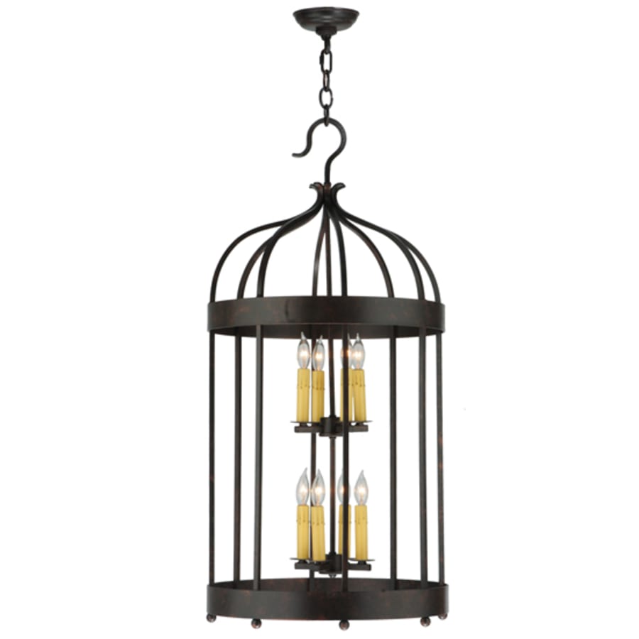Meyda Tiffany Muse 8 Light 18" Wide Taper Candle Pendant