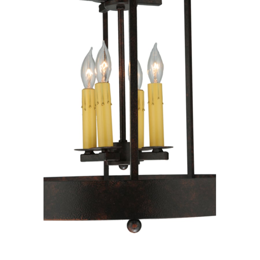Meyda Tiffany Muse 8 Light 18" Wide Taper Candle Pendant