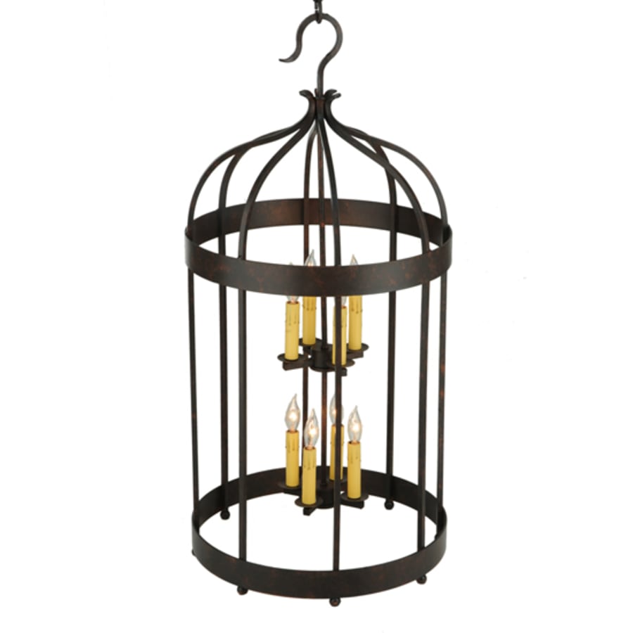 Meyda Tiffany Muse 8 Light 18" Wide Taper Candle Pendant