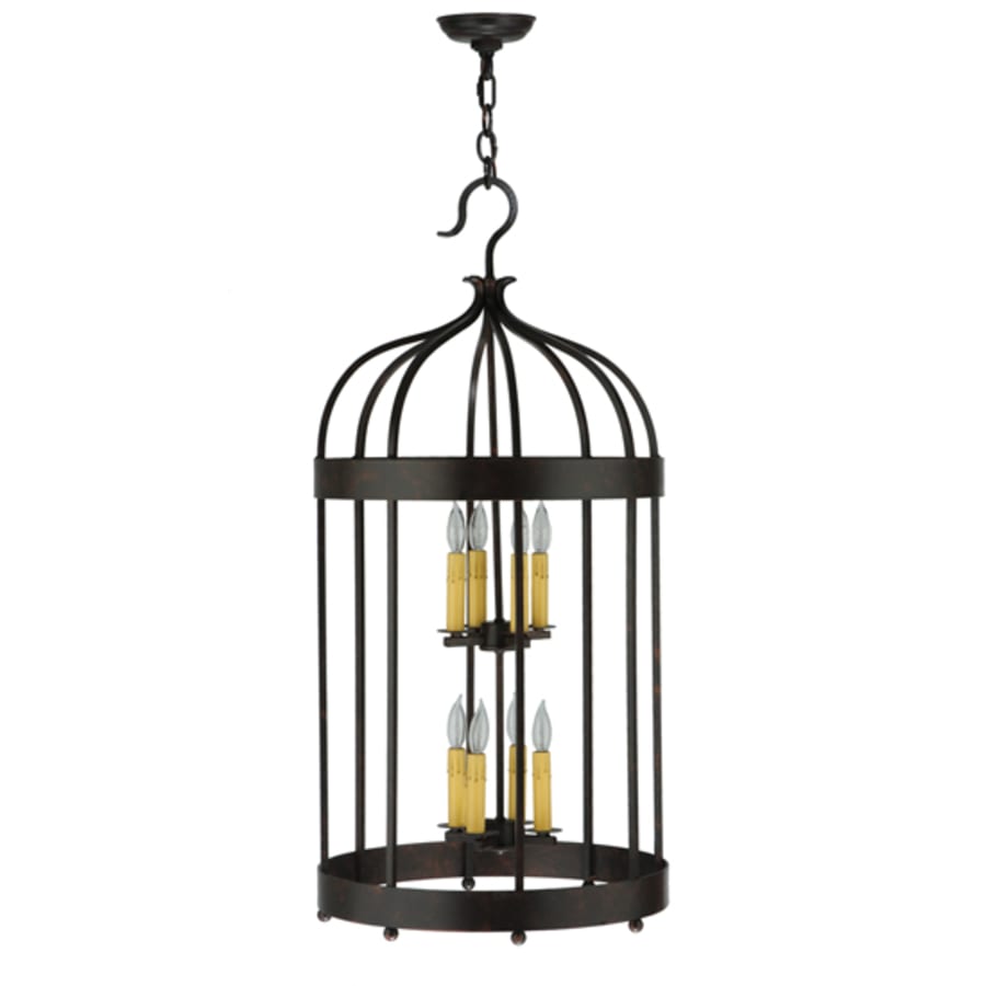 Meyda Tiffany Muse 8 Light 18" Wide Taper Candle Pendant