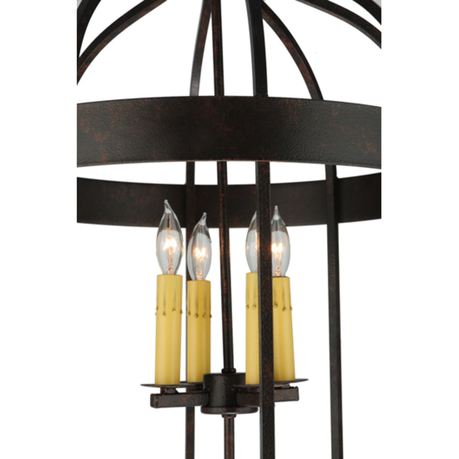 Meyda Tiffany Muse 8 Light 18" Wide Taper Candle Pendant